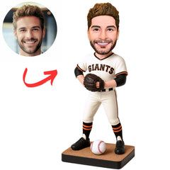 Giants Fans Baseball Player Custom Sports Bobbleheads