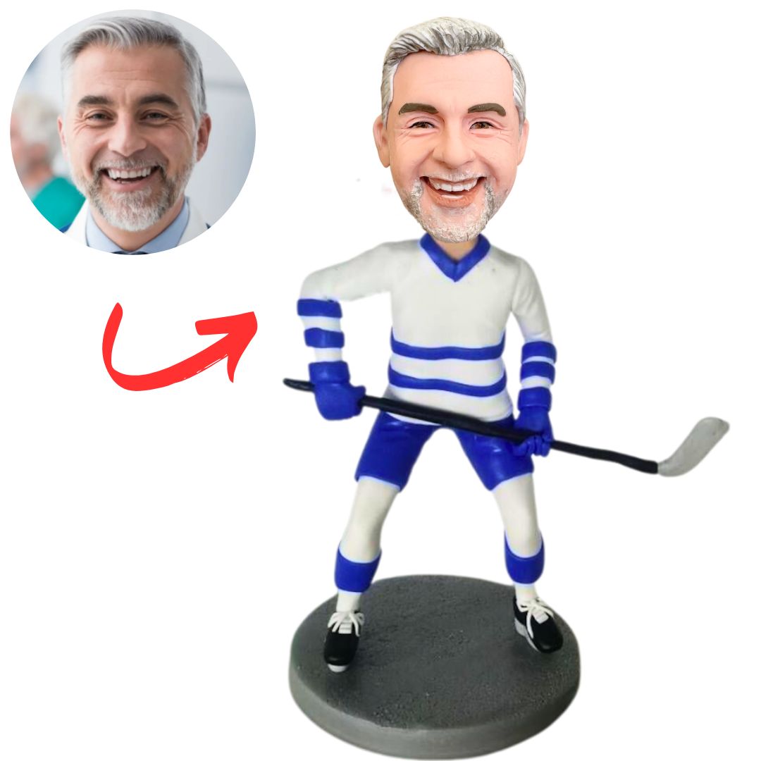 Custom Hockey Player Bobbleheads Gifts