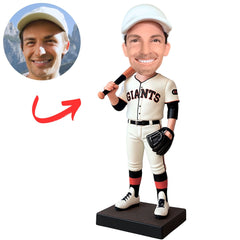 Giant Baseball Player Fans Custom Sports Bobbleheads