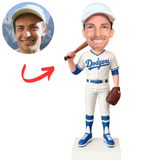Dodgers Baseball Player Custom Bobbleheads