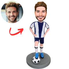 Custom Cool Soccer Player Bobbleheads Gifts