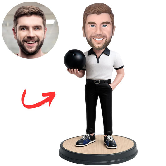 Custom Bowling Coach Bowling Player Bobbleheads