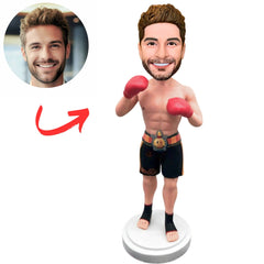 Custom Cool Male Boxer Bobbleheads Gifts for Him