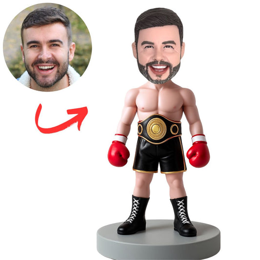 Boxer Boxing Coach Custom Bobbleheads Gifts for Him