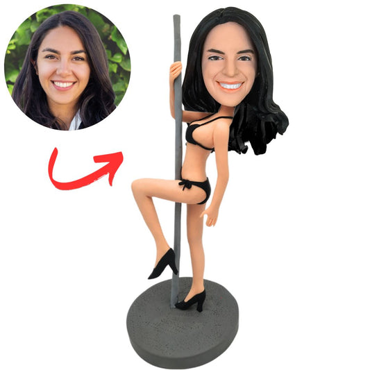 Pole Dancing Sexy Woman Custom Humorous Bobbleheads