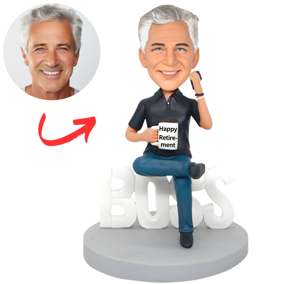 Happy Retirement Custom Retirement Bobbleheads Gifts