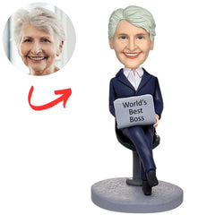 World's Best Female Boss Personalized Boss Bobbleheads