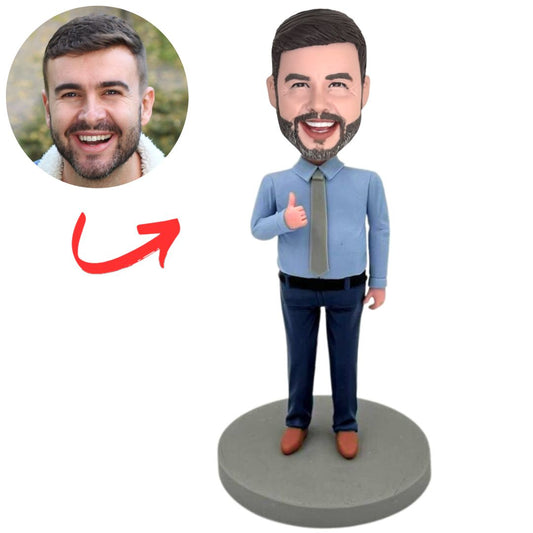 Thumbs Up Boss Personalized Bobbleheads