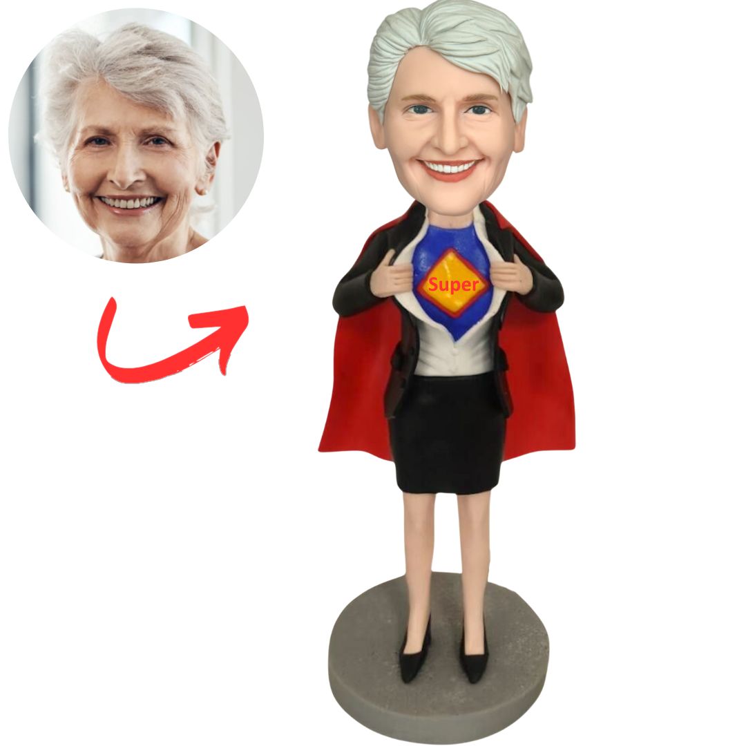 Super Business Woman Custom Bobbleheads