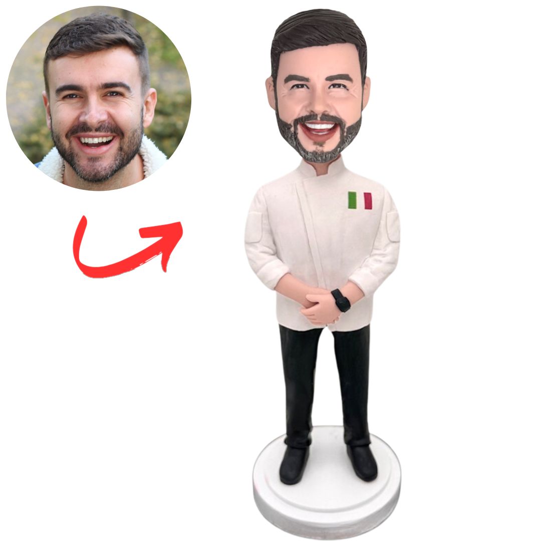 Male Cool Chef Custom Bobblehead