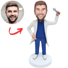 Dentist Extracting Teeth Custom Dentist Bobbleheads