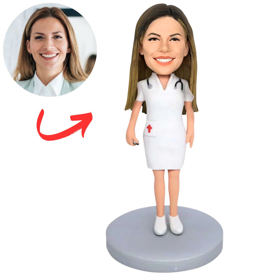 Sexy Female Nurse Custom Nurse Bobbleheads