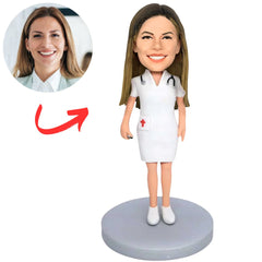 Sexy Female Nurse Custom Nurse Bobbleheads