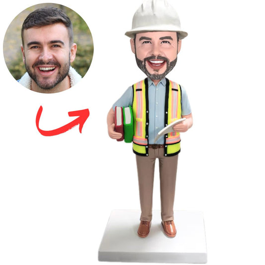 Male Engineer Custom Engineer Bobbleheads