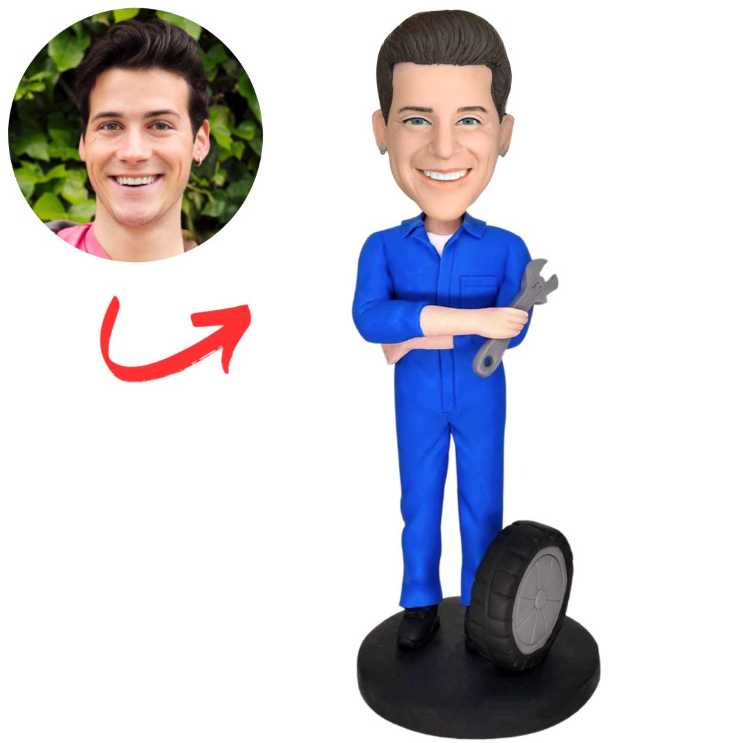 Car Mechanic Custom Bobbleheads