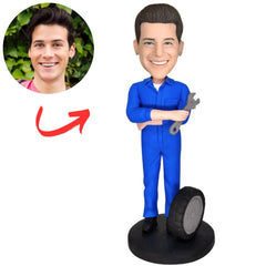 Car Mechanic Custom Bobbleheads
