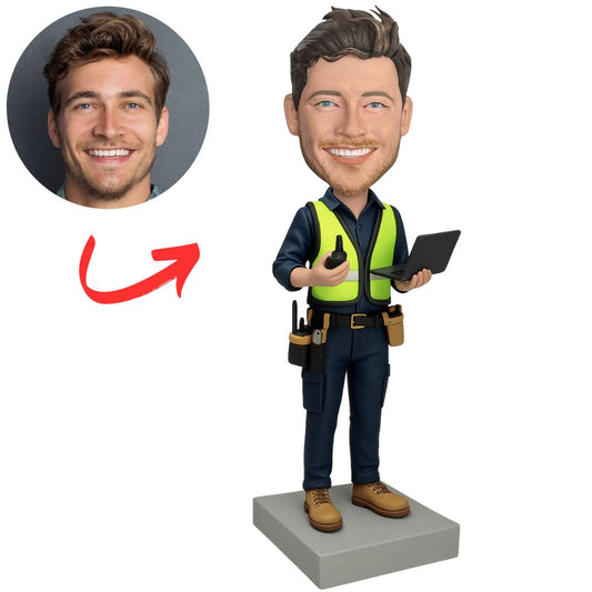 Engineer Commander Custom Engineer Bobbleheads