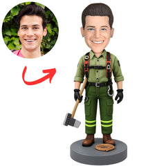 Firefighters Custom Fireman Bobbleheads Gifts