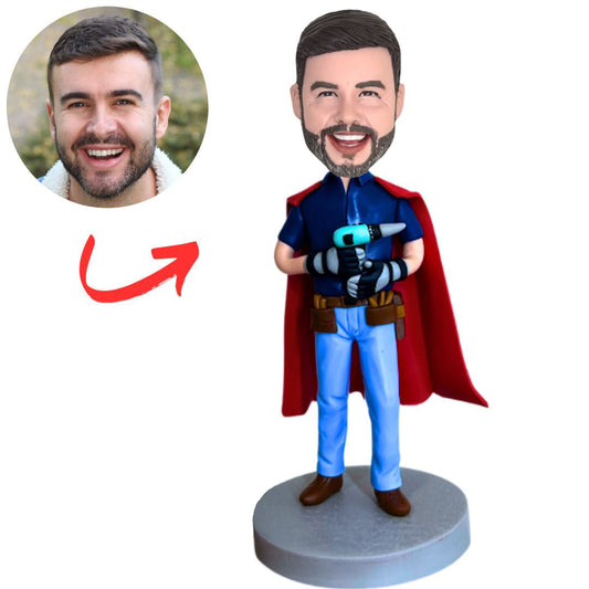 Universal Repairman with Cape Custom Bobbleheads