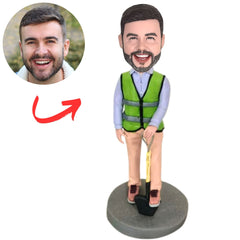 Engineer with Shovel Custom Bobbleheads