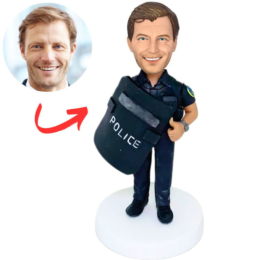 Fire Alarm Firefighter Custom Fireman Bobbleheads