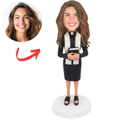 Female Priest Custom Bobbleheads