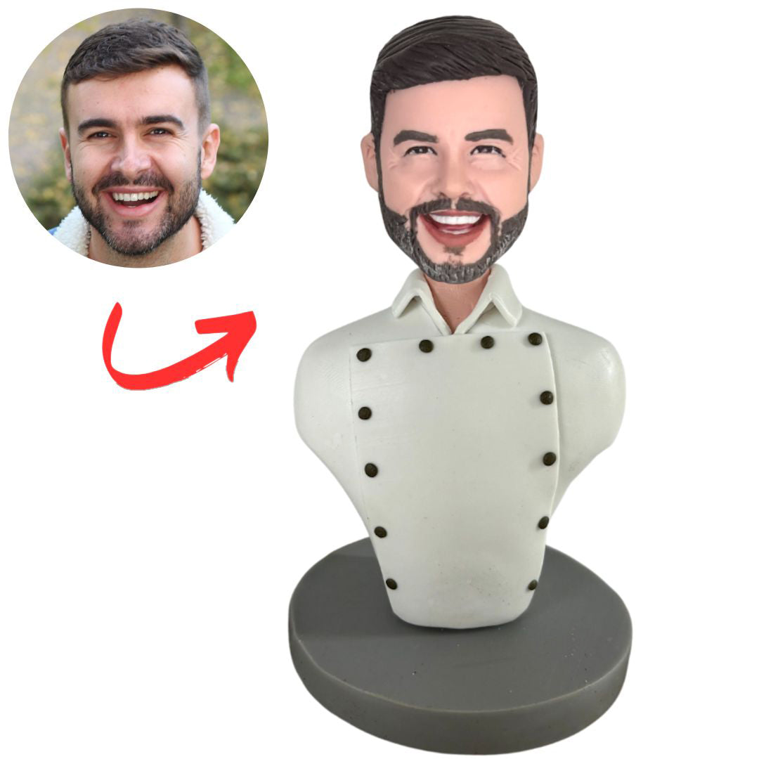 Chef Bust Custom Bobbleheads