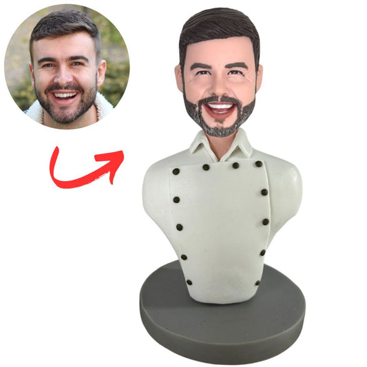 Chef Bust Custom Bobbleheads