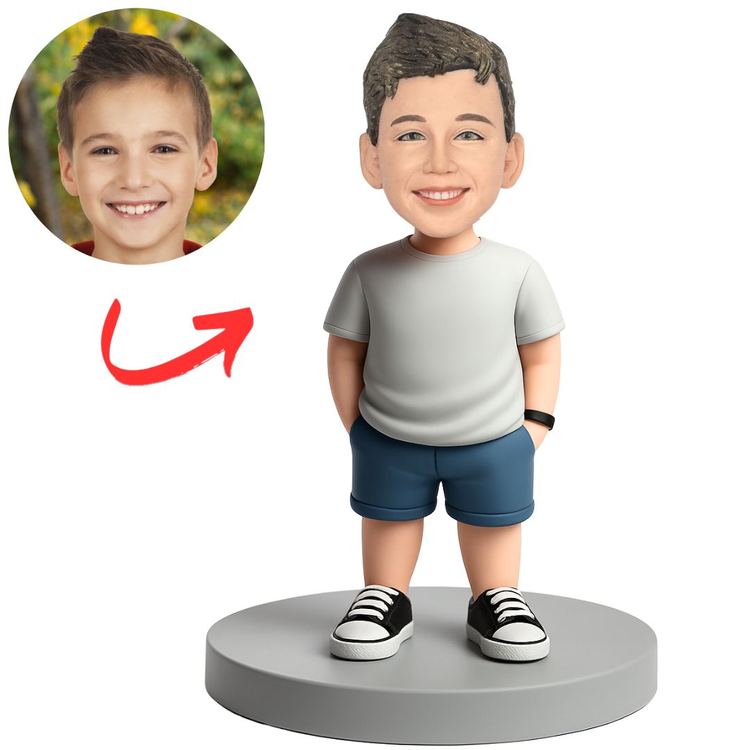 Fat Boy Custom Kid Bobbleheads
