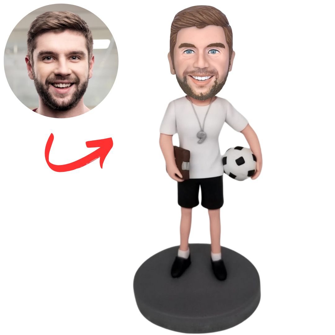Soccer Coach Custom Bobbleheads