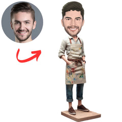 Art Painting Teacher Custom Bobbleheads