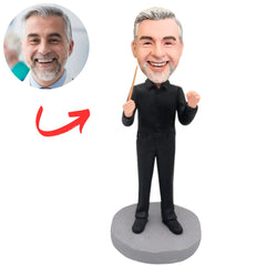 Music Conductor Musicians Custom Bobbleheads