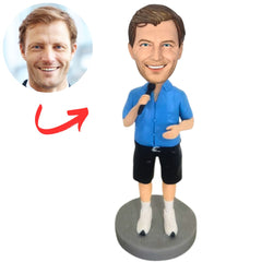 Male Singer Music Man Custom Bobbleheads