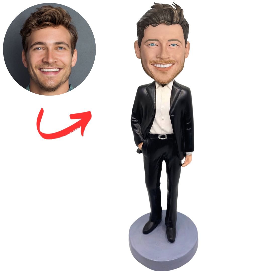 Cool Male Lawyer Businessman Custom Bobbleheads