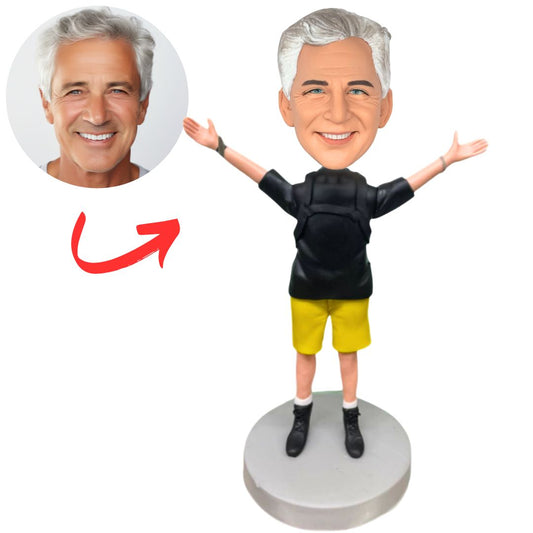 Man with Open Arms Custom Bobbleheads