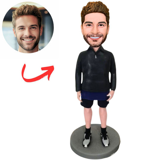 Casual Style Boy Custom Bobbleheads
