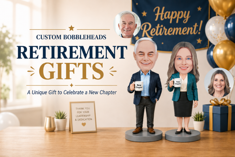 Retirement Custom Bobbleheads
