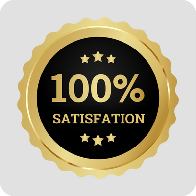 100% Satisfaction Guaranteed