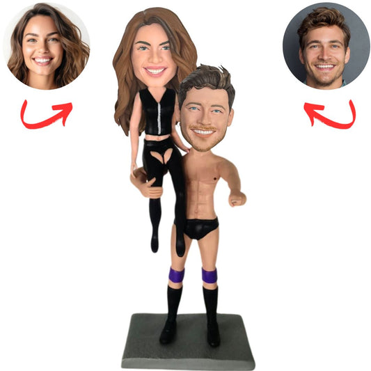 Sexy Couple Personalized Bobbleheads