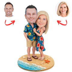 King and Queen Couple Custom Bobbleheads