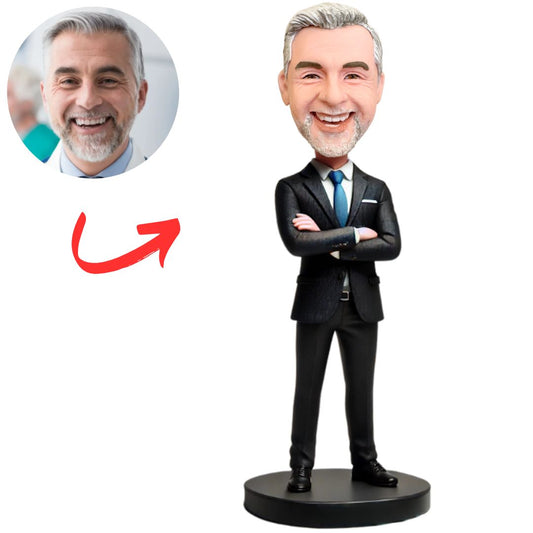 Cool Boss Business Man Custom Bobbleheads