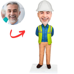Civil Engineer Custom Occupation Bobbleheads
