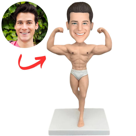 Muscular Fitness Man Custom Bobbleheads