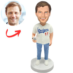 Dodgers Fans Baseball Player Custom Bobbleheads