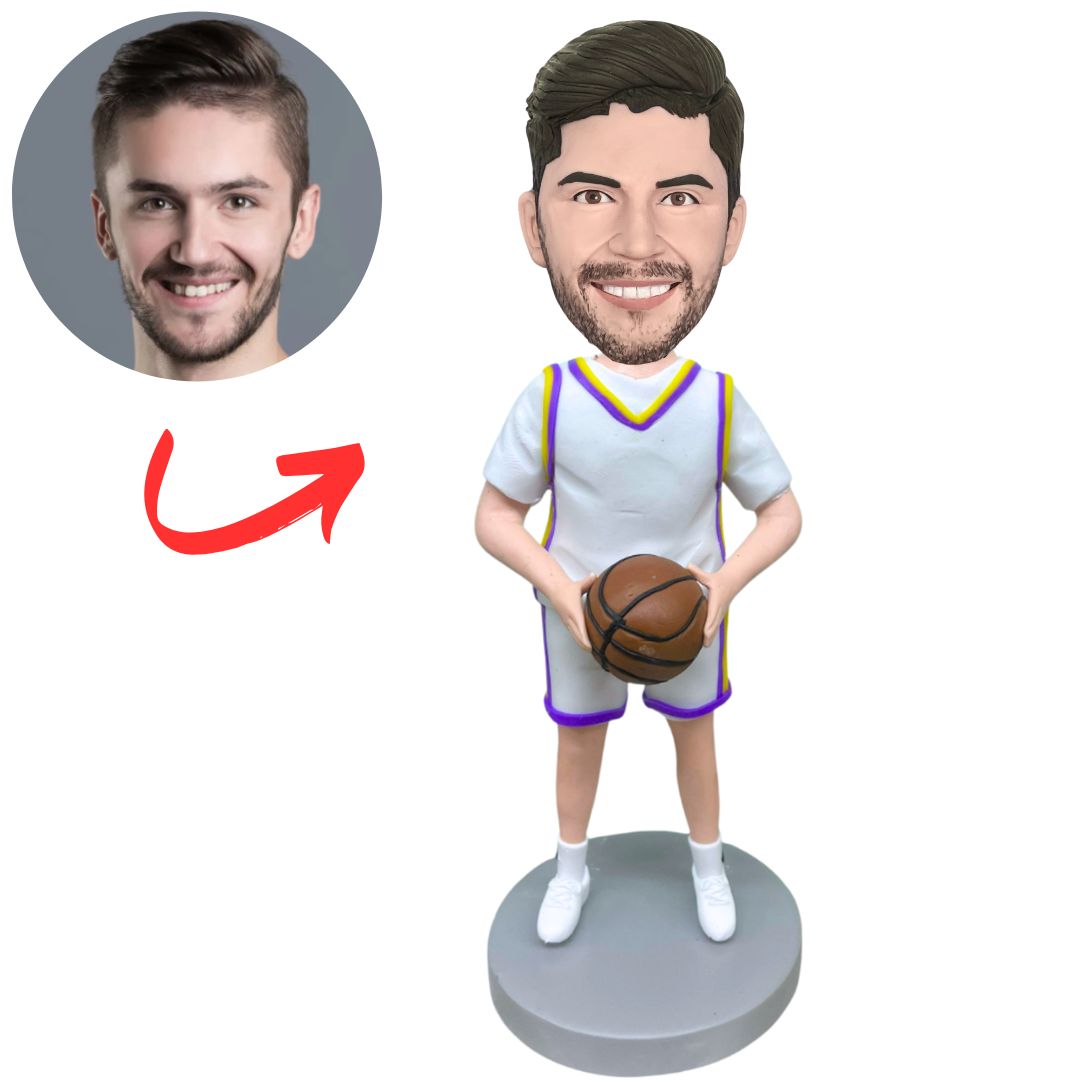 Basketball Player Custom Bobbleheads Gift for Hoopers & Fans