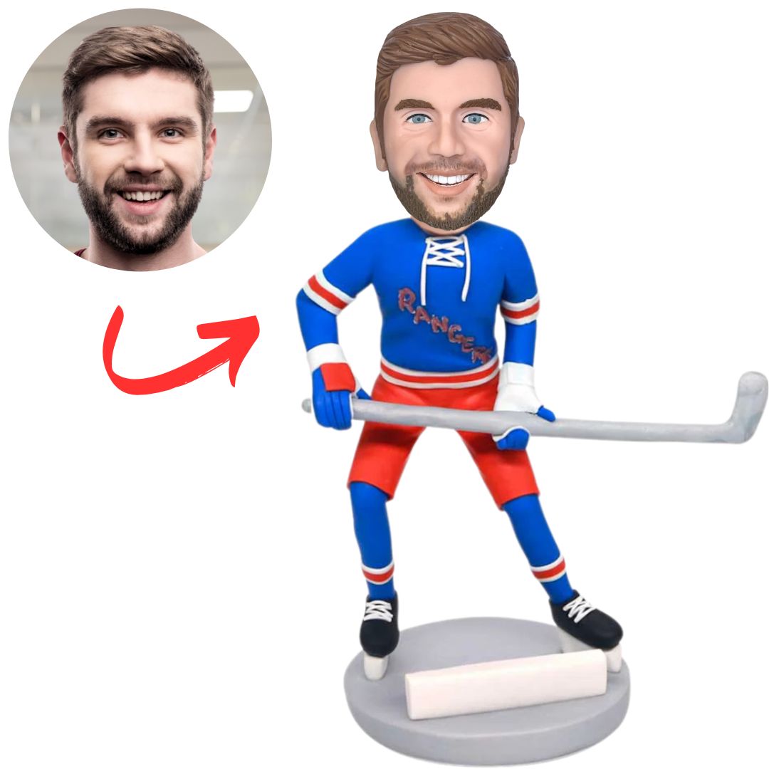 Rangers Hockey Player Fans Custom Bobbleheads