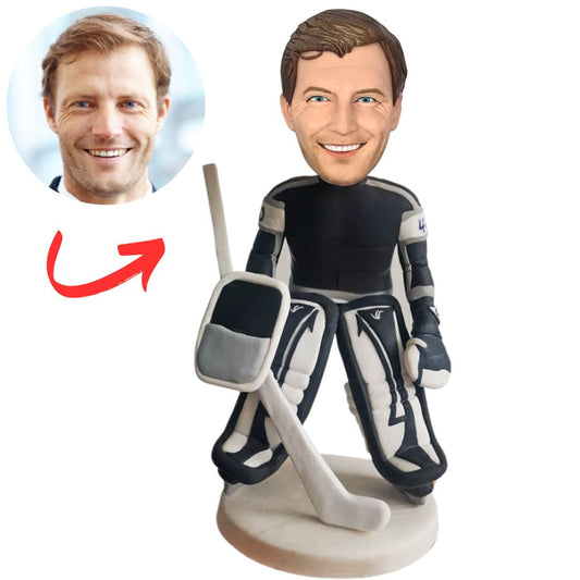 Ice Hockey Goalie Custom Bobbleheads