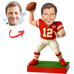 49ers Football Player Custom Football Bobbleheads