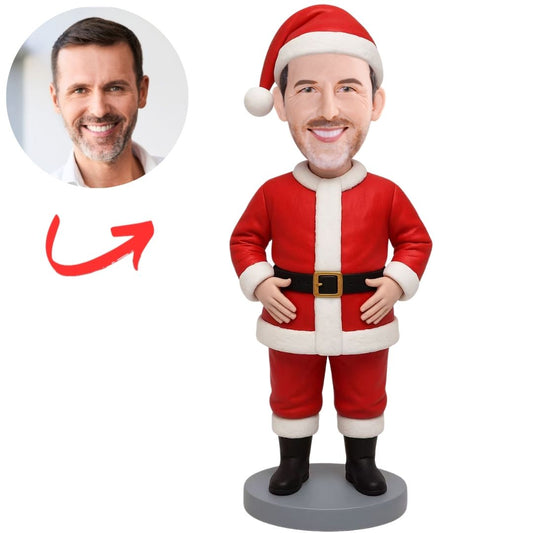Santa Claus Merry Christmas Custom Bobbleheads