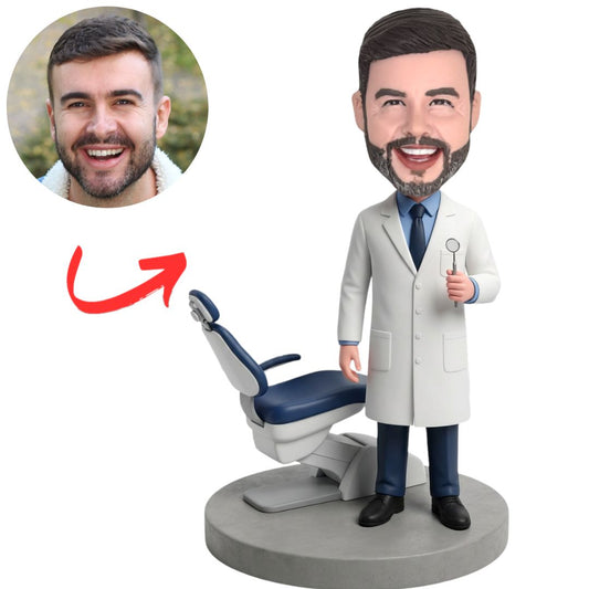Dentists and Dental Chairs Custom Bobbleheads